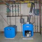 Buderus oil fired Boiler Domestic Tank new construction