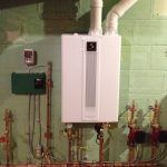 Gas boiler Quietside with Taco zone control