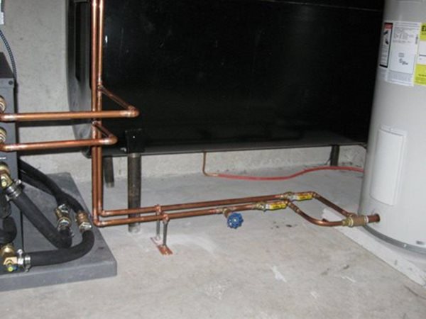 Geothermal Desuper heater connection